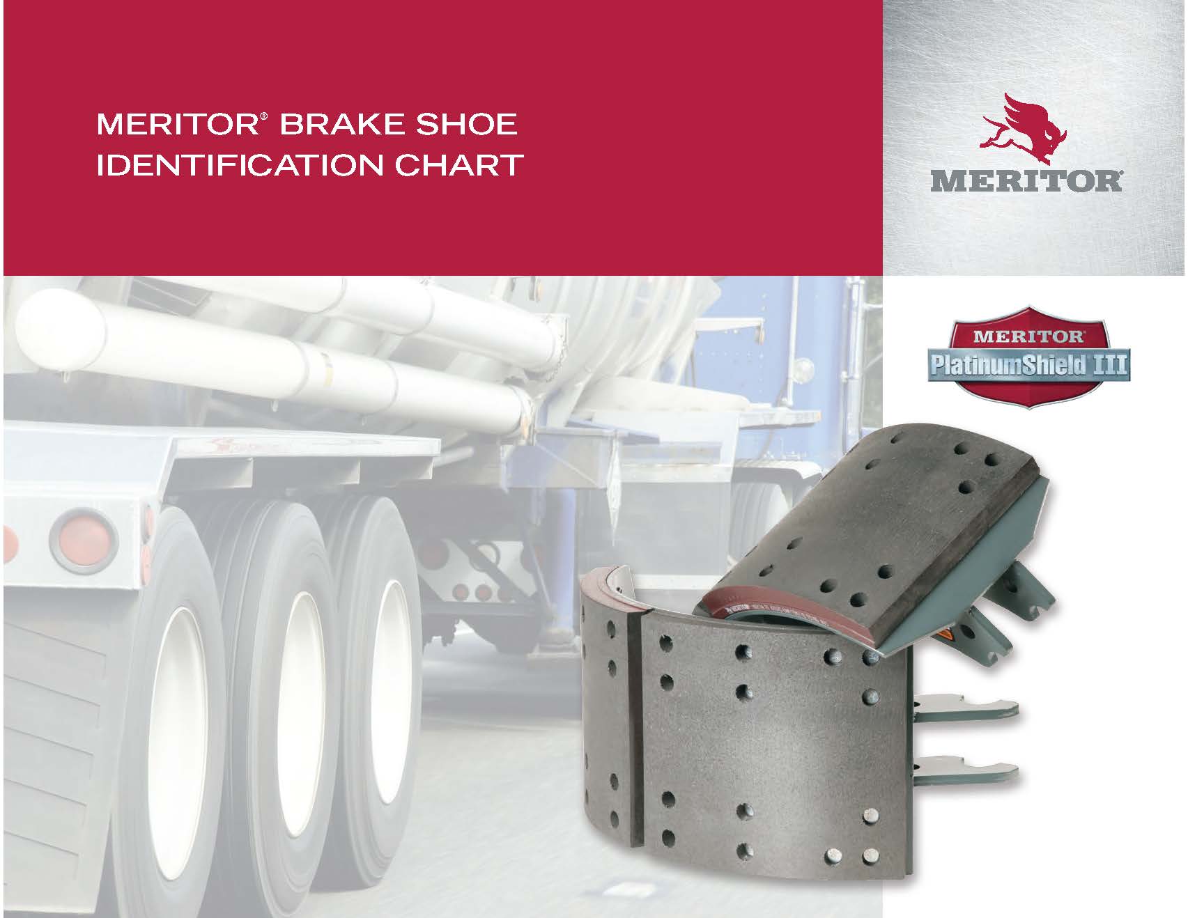 Meritor Brake Shoe Identification Guide